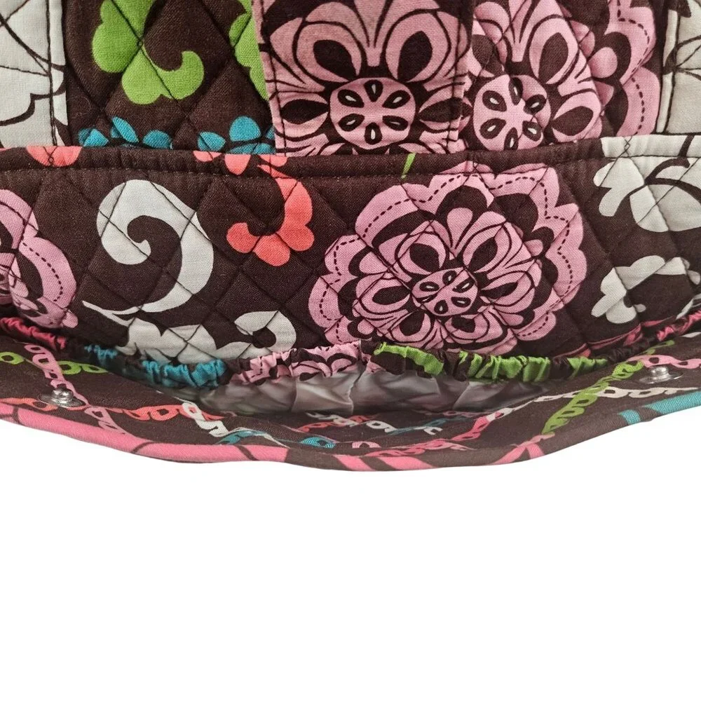 Vera Bradley Diaper Bag Lola Retired Pattern Changing Pad Inner Outer Pockets - Picture 6 of 12